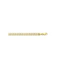 14k Yellow Gold 4.65 Mm Curb Necklace 26