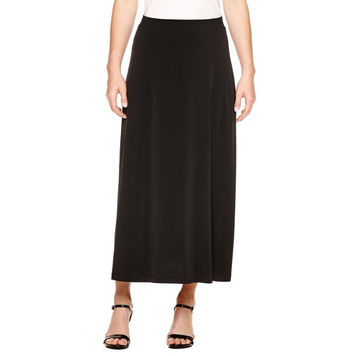 Black Label By Evan-picone Maxi Skirt