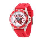 Guardian Of The Galaxy Marvel Mens Red Strap Watch-wma000123
