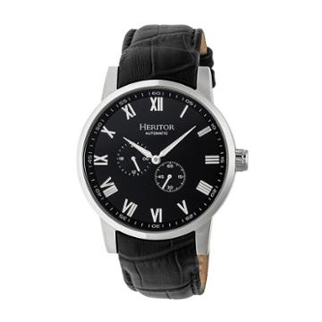 Heritor Unisex Black Strap Watch-herhr6404