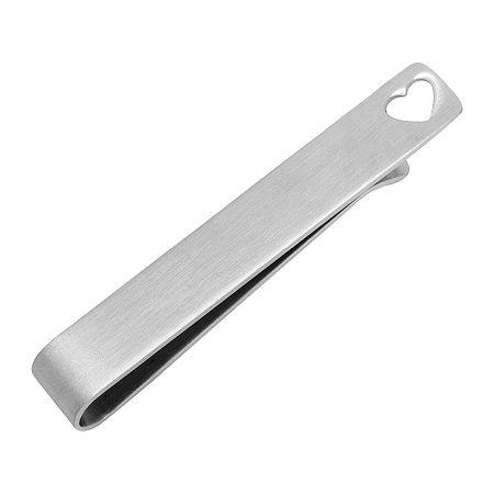 I Love You Hidden Message Heart Tie Bar