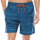 Jamaica Bay Pattern Swim Shorts