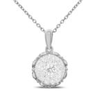 Womens 1/3 Ct. T.w. White Diamond 14k White Gold Pendant Necklace