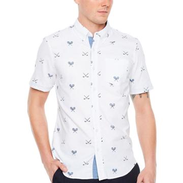 Jmco Short Sleeve Button-front Shirt-big And Tall