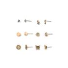 Decree 12-pc. White Earring Sets