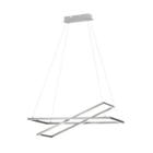 Eglo Tamasera Led 16 Inch Matte Nickel Pendant Ceiling Light