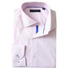 Andrew Fezza Long Sleeve Woven Checked Dress Shirt - Slim