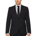 Jf J.ferrar Checked Slim Fit Stretch Suit Jacket-slim