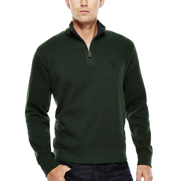 U.s. Polo Assn. Quarter-zip Pullover