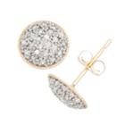 1/4 Ct. T.w. Round White Diamond 10k Gold Stud Earrings