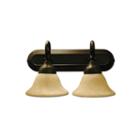 Jesabelle 2-light Bronze Bath Vanity