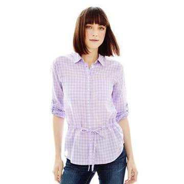 Joe Fresh Long-sleeve Drawstring Tunic