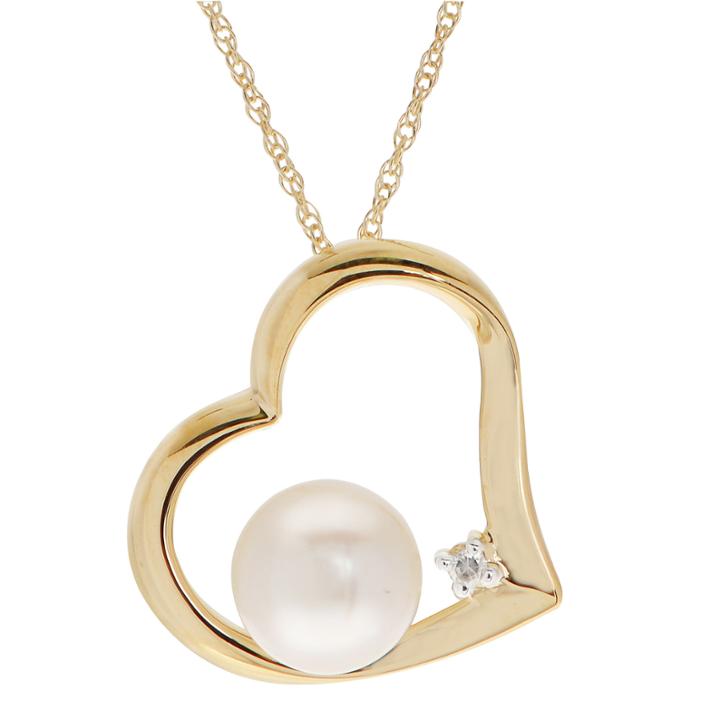 Womens Pearl 14k Gold Cocktail Ring