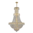 Empire Collection 17 Light Large Round Crystal Chandelier
