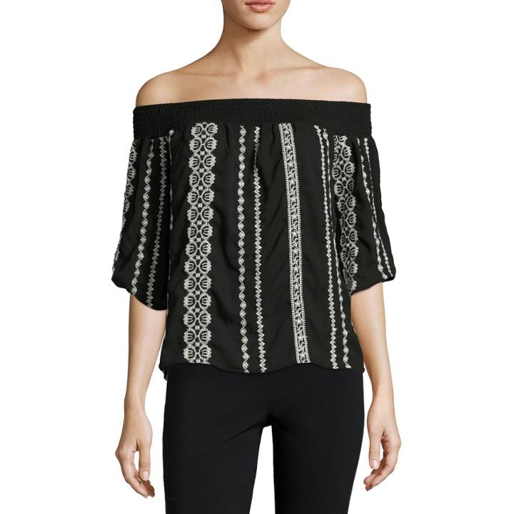 Trixxi Short Sleeve Blouse-juniors