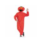 Sesame Street Elmo Plush Prestige Costume For Adults - Xl (42-46)