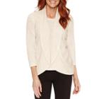 Sag Harbor 3/4 Sleeve Layered Sweaters