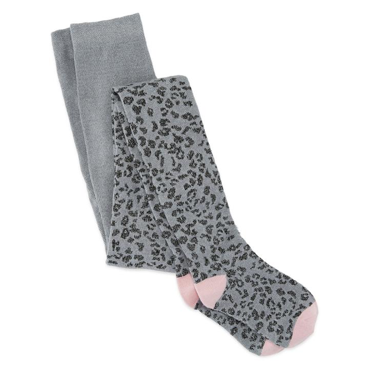 Cuddl Duds Heather Gray Animal Tight