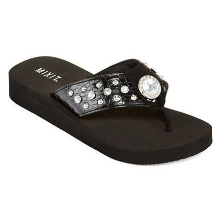 Mixit Metal Hardware Chunky Sandals