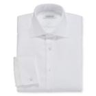 Collection By Michael Strahan Cotton Stretch French Cuff Tuxedo Shirt - Big And Tall