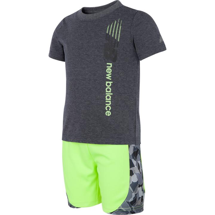 New Balance 2-pc. Short Sleeve Short Set
