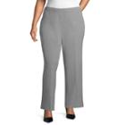 Alfred Dunner Smart Investements Classic Fit Pant - Plus