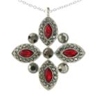 Liz Claiborne Womens 2-pack Red Jewelry Set