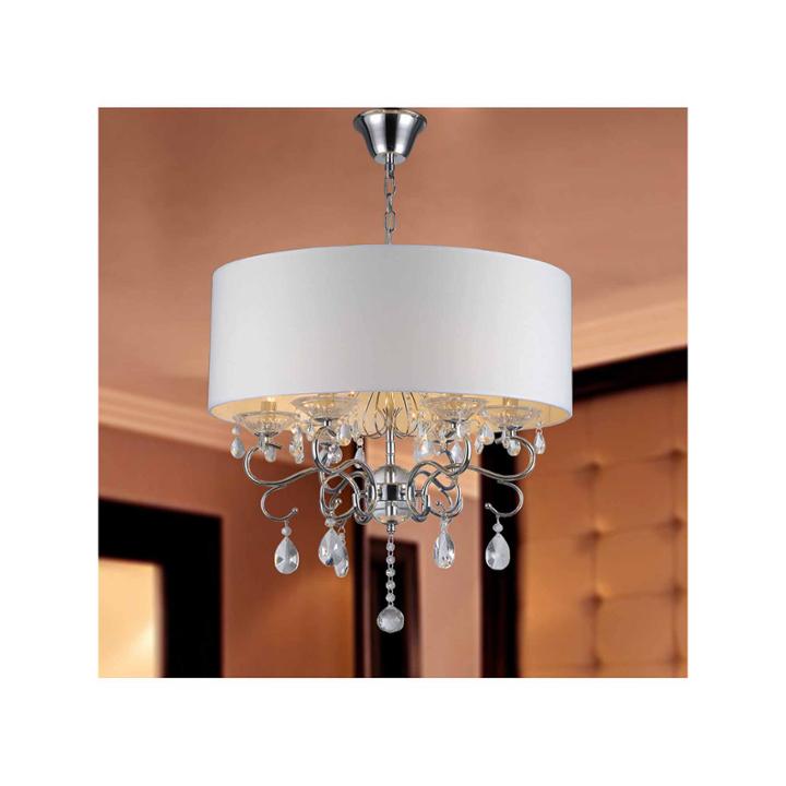Warehouse Of Tiffany Krissy 6-light Crystal Chandelier