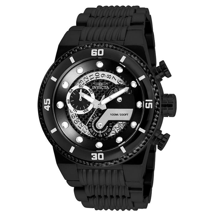 Invicta S1 Rally Mens Black Strap Watch-25284