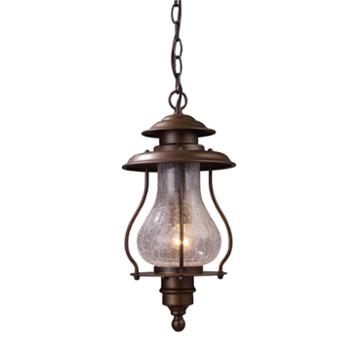 Wickshire 1-light Outdoor Pendant In Coffee Bronze