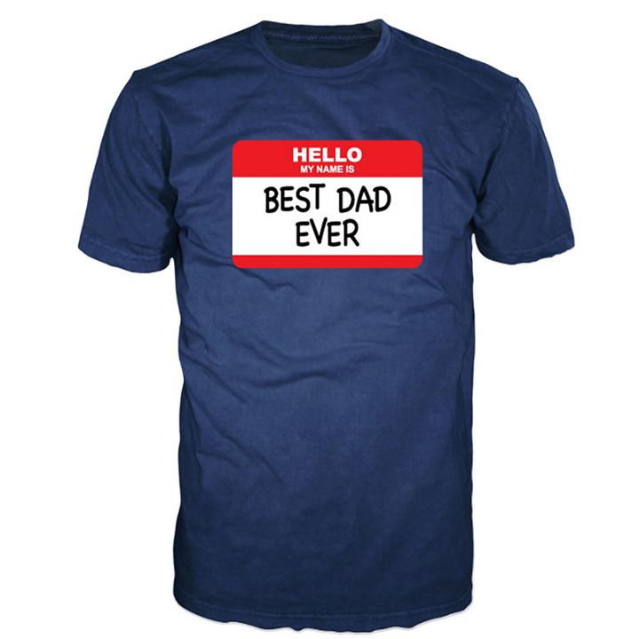 Father's Day Best Dad Ever Graphic Tee