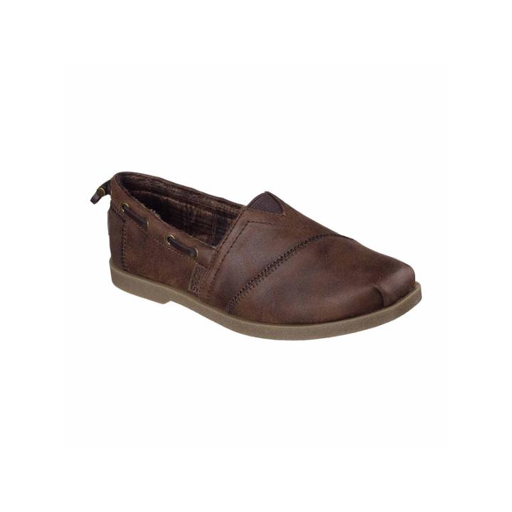 Skechers Bobs Chill Luxe Buttoned Up Womens Sneakers