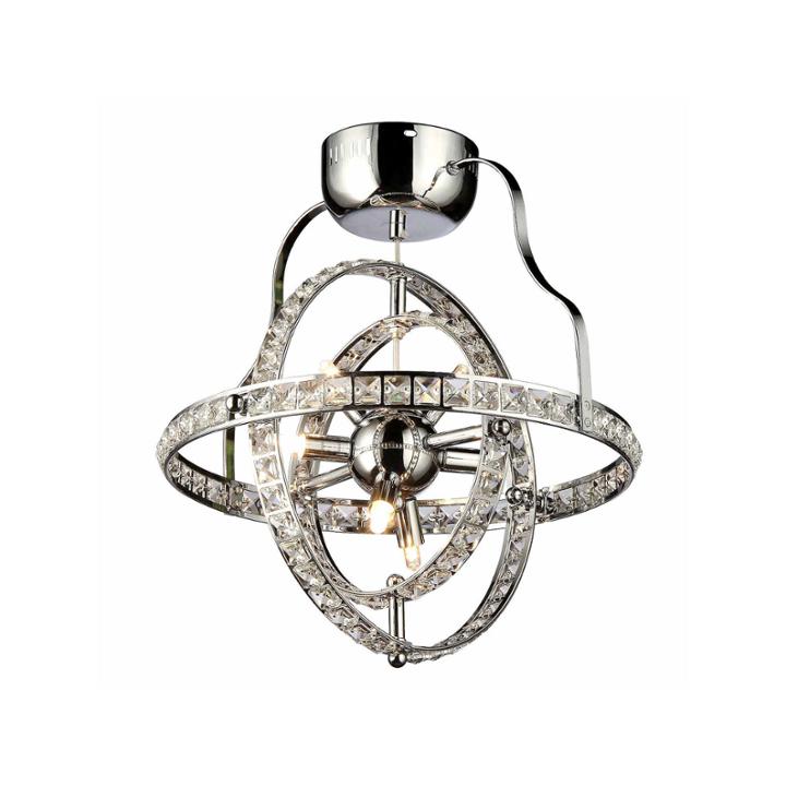 Warehouse Of Tiffany Katies 6-light Crystal Chandelier