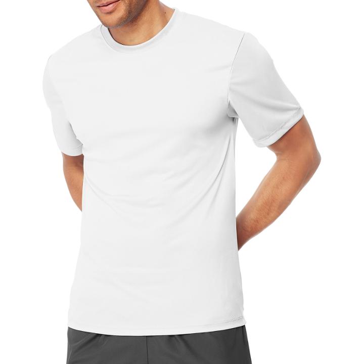 Hanes Cooldri Short Sleeve Crew Neck T-shirt