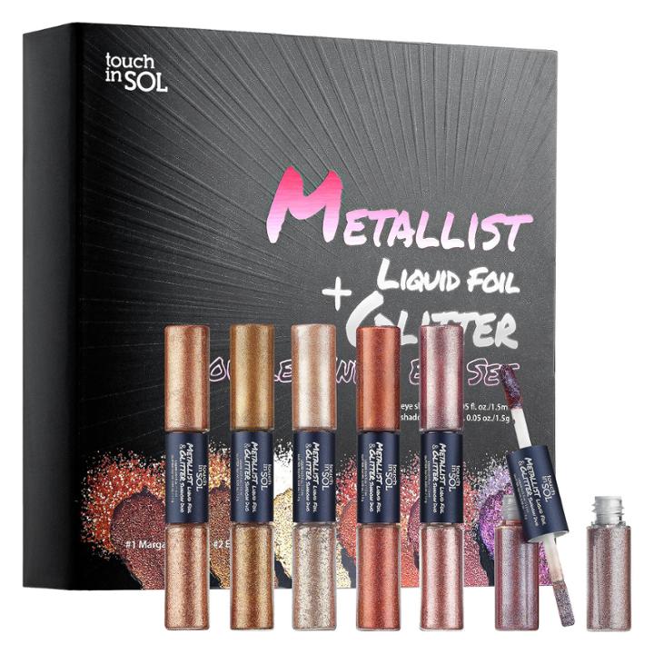 Touch In Sol Metallist Liquid Foil & Glitter Double-ended Eye Set