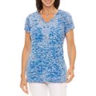 Lark Lane Short Sleeve V Neck T-shirt