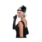 Flapper Deluxe Headband Black/silver