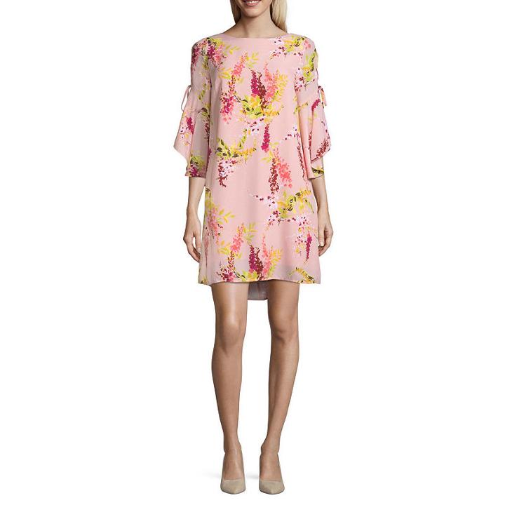 Worthington Cascade 3/4 Sleeve Dress