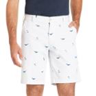 Izod Saltwater Beachtown Flat Front Printed Strech Short Big And Tall
