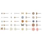 Decree Multi Color Brass Earring Sets
