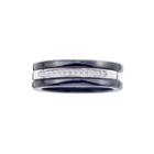 1/10 Ct. T.w. Diamond Two-tone Stackable 3-pc. Wedding Band Set