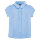 Izod Exclusive Short Sleeve Button-front Shirt Preschool 4-6x
