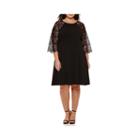 Rn Studio By Ronni Nicole 3/4-sleeve Scuba Fit-and-flare Dress