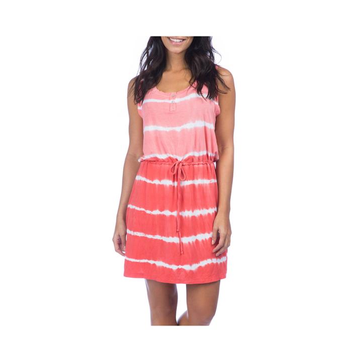 Pl Movement By Pink Lotus Kizzy Sleeveless Tie-dyed Dress