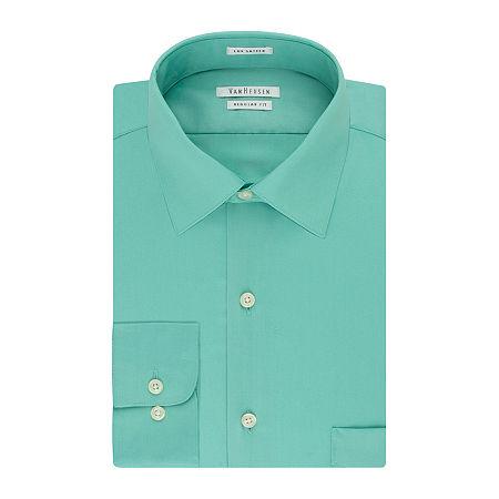 Van Heusen No-iron Lux Sateen Dress Shirt