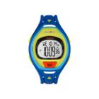 Timex Sleek Mens 50 Lap Blue Silicone Strap Digital Watch
