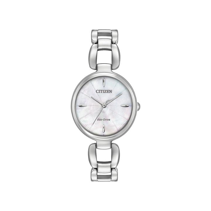Citizen Eco-drive Ladies' Stainless Steel Citizen L Bangle Em0420-54d