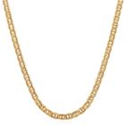 Made In Italy Solid Link 22 Inch Chain Necklace