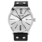 So & Co Ny Men's Classic Madison Leather Dress Quartz Watch J158p99