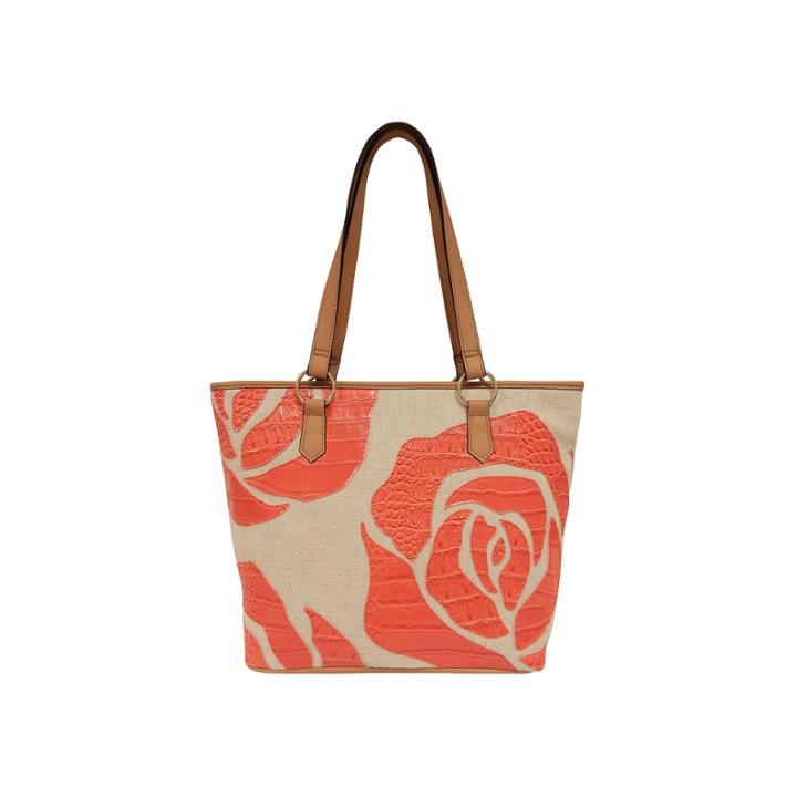 St. John's Bay Floral Applique Tote